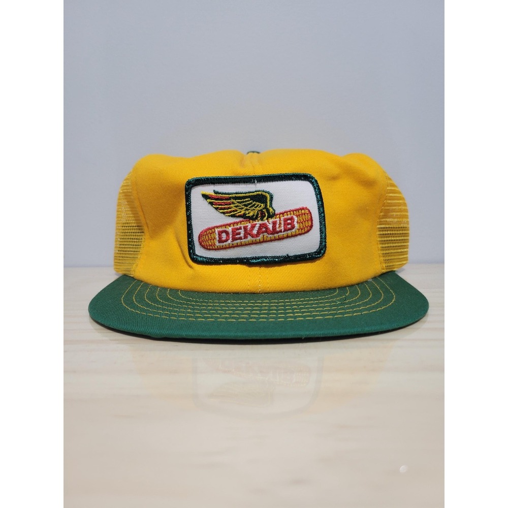 Vtg 70s 80s DEKALB FLYING CORN Trucker Snapback vintage swingster seed k-product